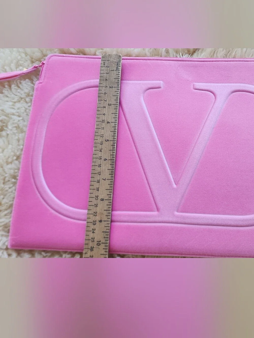 Valentino Pink Velvet iPad/Tablet Sleeve